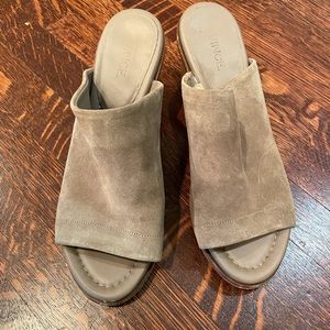 Vince suede heels